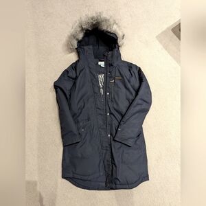 Columbia Women's Suttle Mountain™ Long Insulated Jacket - Navy Medium